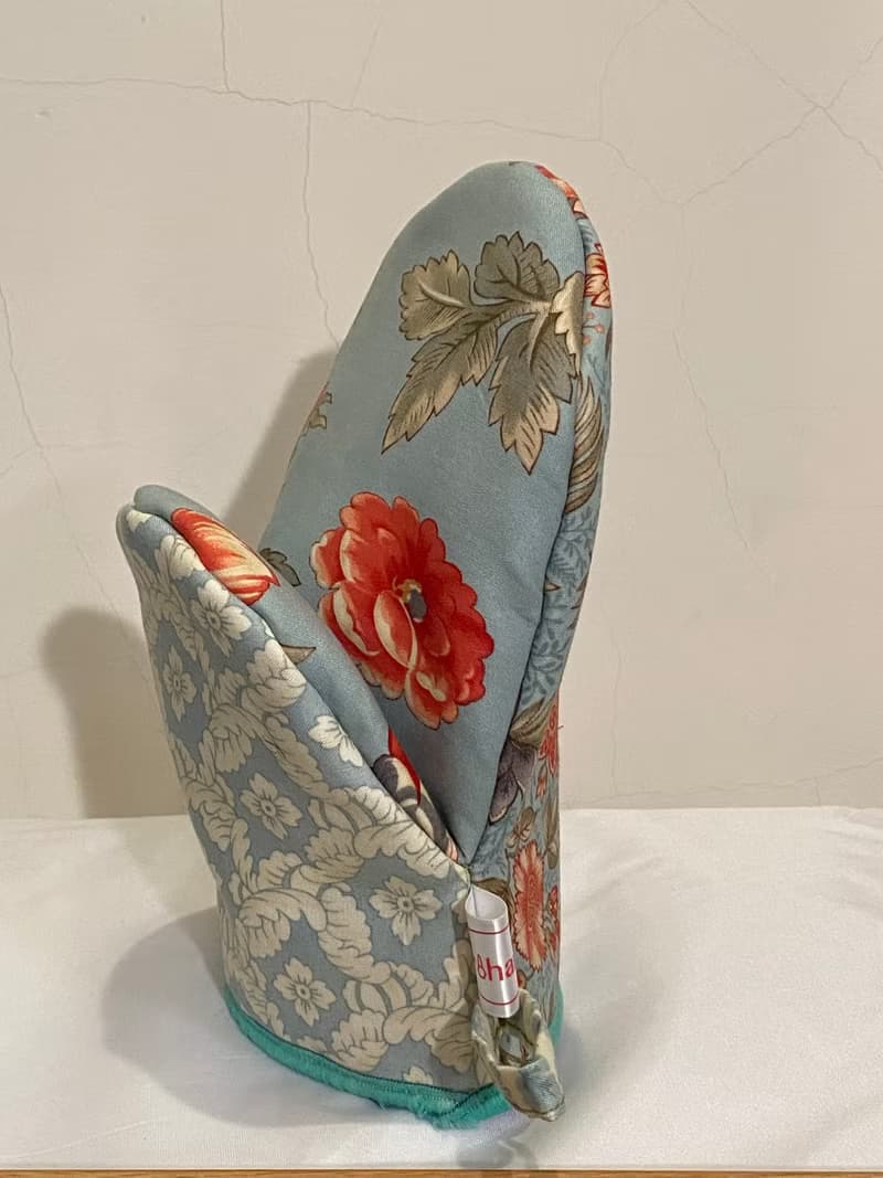 漾系-隔熱手套-花草版