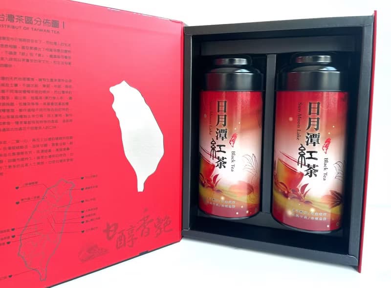 漫DAY生活茶 獨家禮盒 飲茗台灣 日月潭紅玉紅茶禮盒組-2兩2入