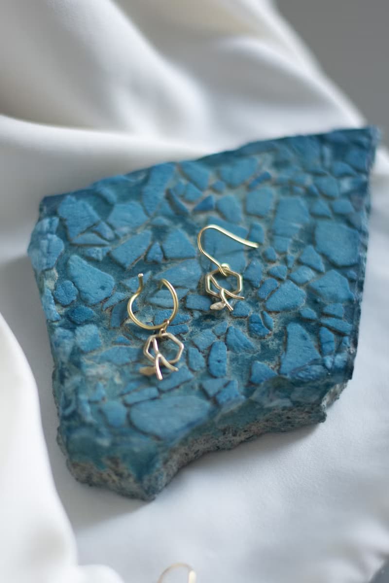 仲春之閣 | 窗花 耳針款 - 成對販售