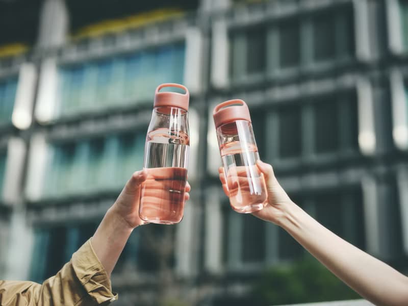 日本Marna Daily Water水樽500mL - 珊瑚色