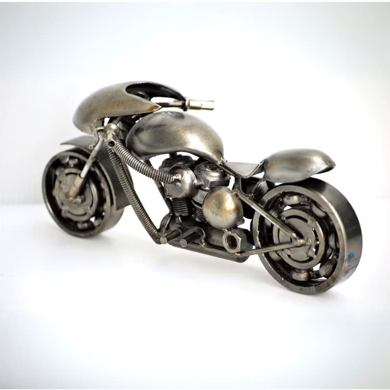 One-Of-A-Kind Christmas Gift Idea, Motorcycle Welding sculptures