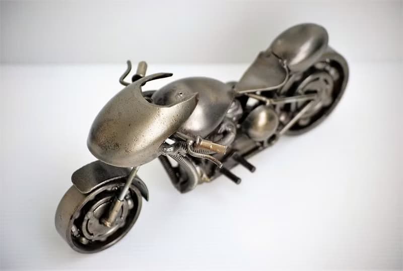 One-Of-A-Kind Christmas Gift Idea, Motorcycle Welding sculptures