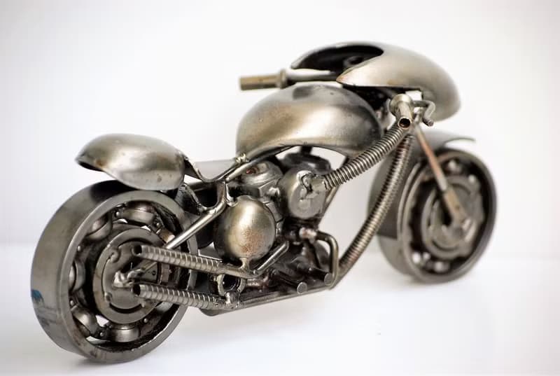 One-Of-A-Kind Christmas Gift Idea, Motorcycle Welding sculptures