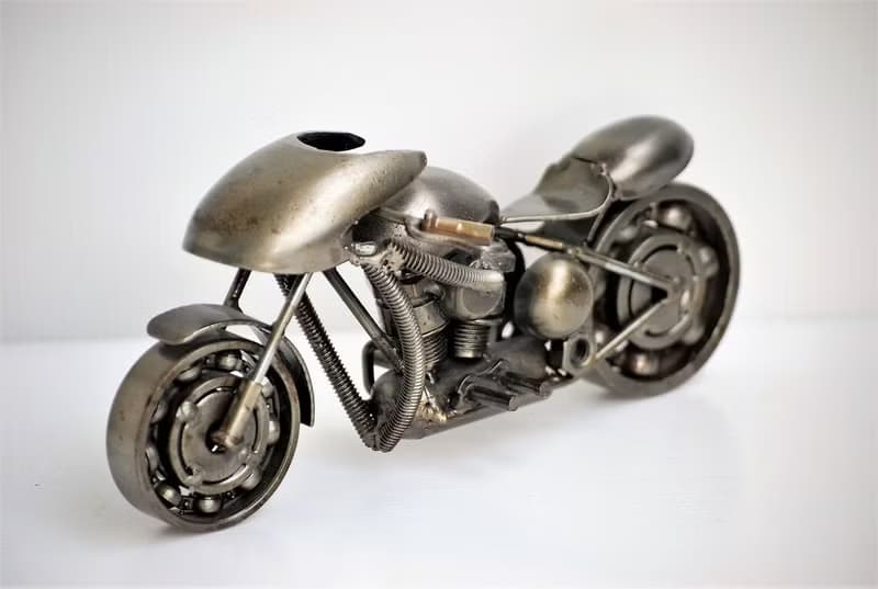 One-Of-A-Kind Christmas Gift Idea, Motorcycle Welding sculptures