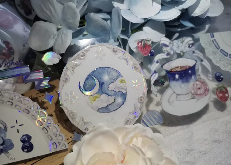 胡椒的盤子 西洋復古餐具 PET 和紙膠帶 虹光 10米卷 台灣製