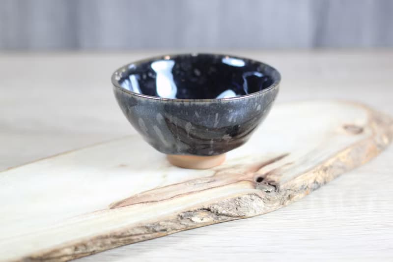 【母親節禮物】焊班 天目釉茶杯 茶碗 鶯歌陶藝名家葉敏祥作品