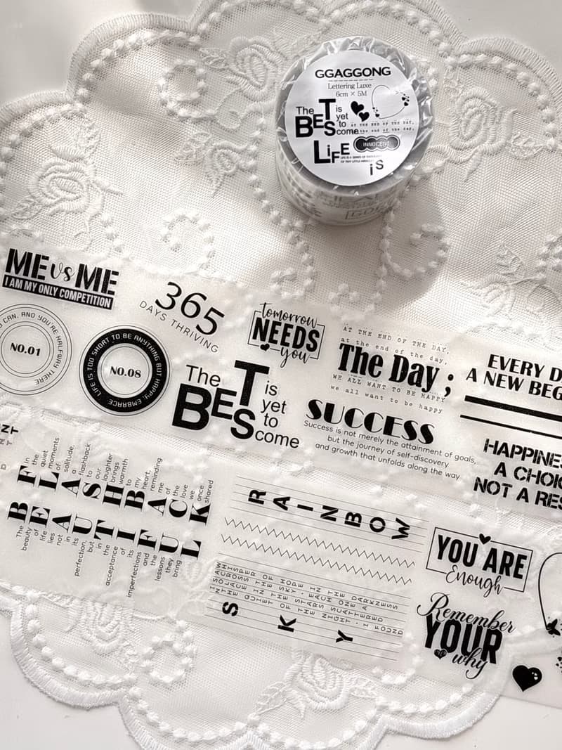 Lettering Luxe PET Tape