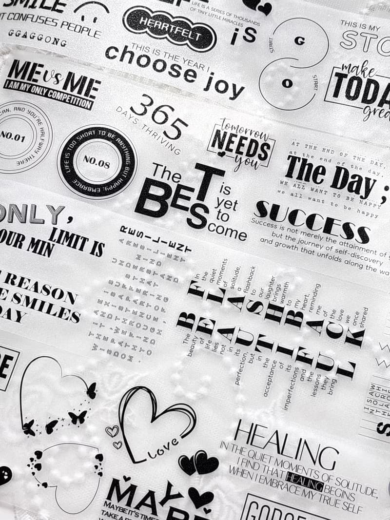 Lettering Luxe PET Tape