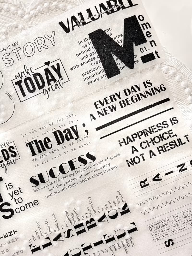 Lettering Luxe PET Tape