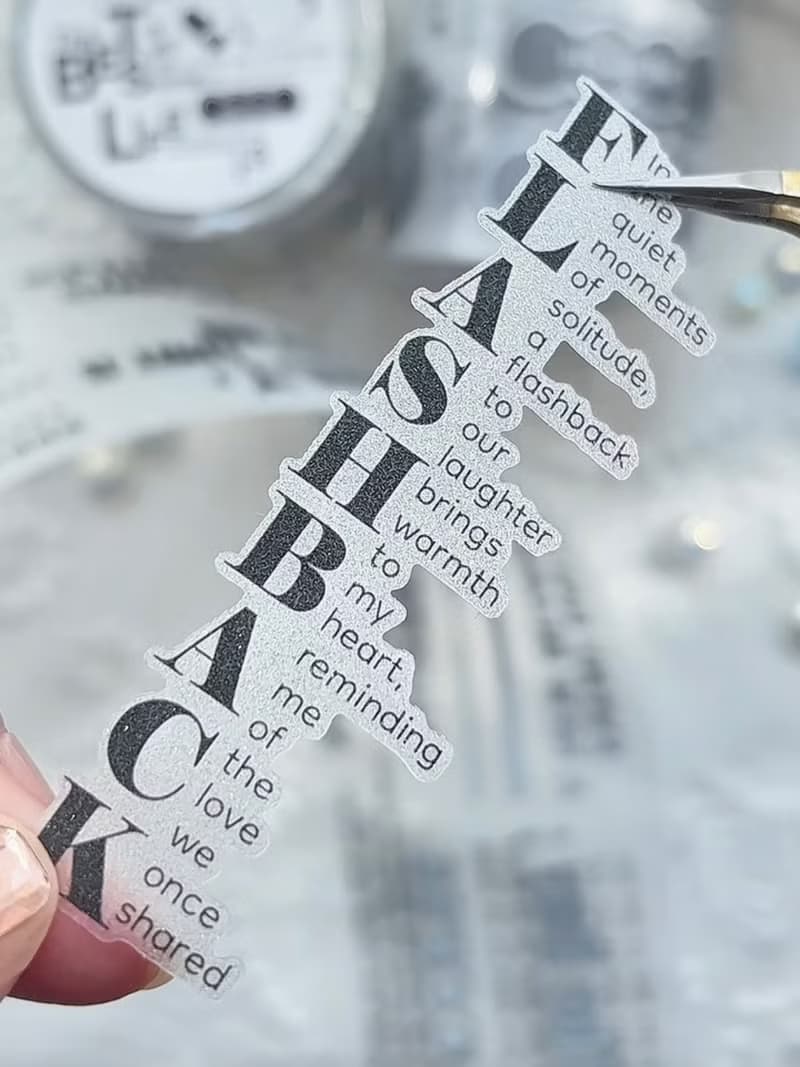 Lettering Luxe PET Tape