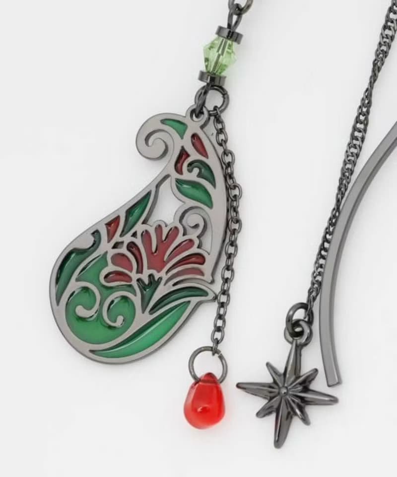 【熱門預購】璀璨神秘異域彩色玻璃風格耳飾 耳掛 (5色)CSOZ5103