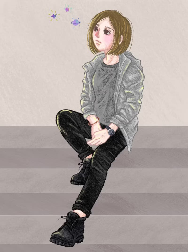 【全身】似顏繪/手繪風/個人畫像/全家福/情侶/朋友
