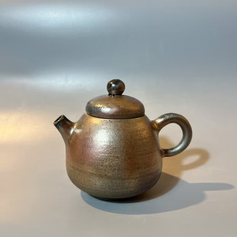 柴燒古樸茶壺 / 純陶土茶壺 / 小平凡手作