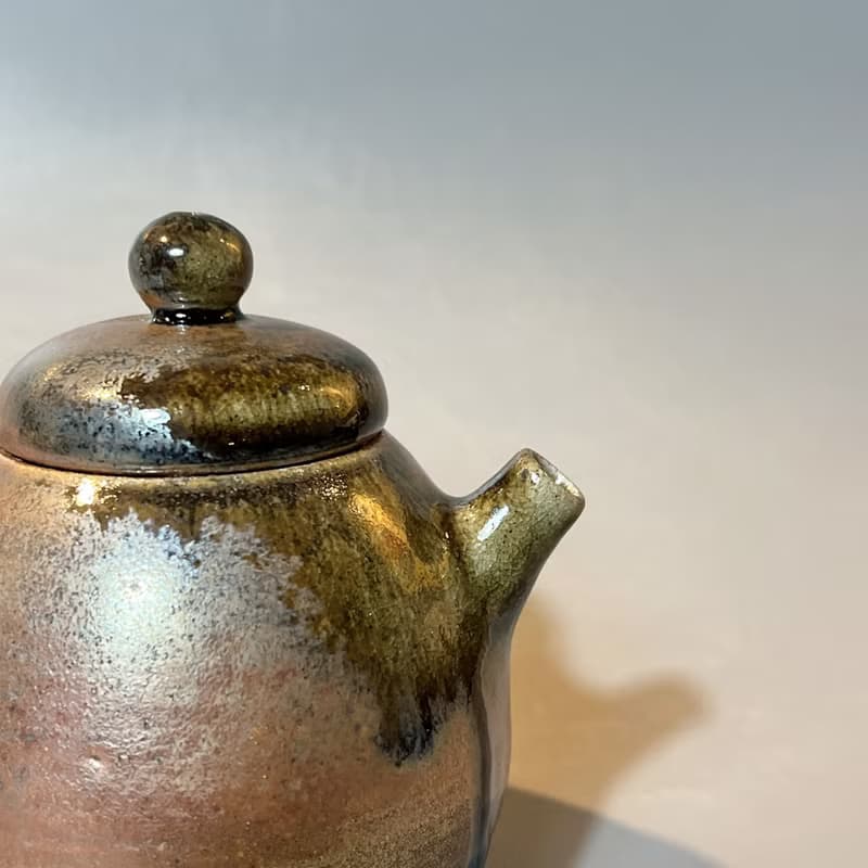 柴燒古樸茶壺 / 純陶土茶壺 / 小平凡手作