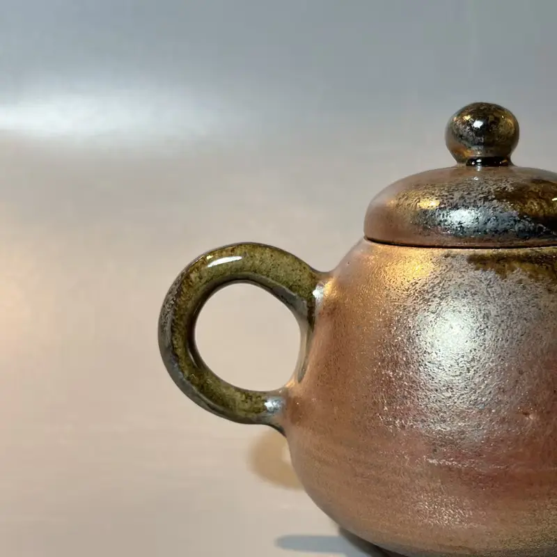 柴燒古樸茶壺 / 純陶土茶壺 / 小平凡手作