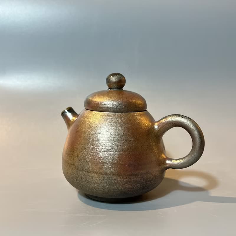 柴燒古樸茶壺 / 純陶土茶壺 / 小平凡手作