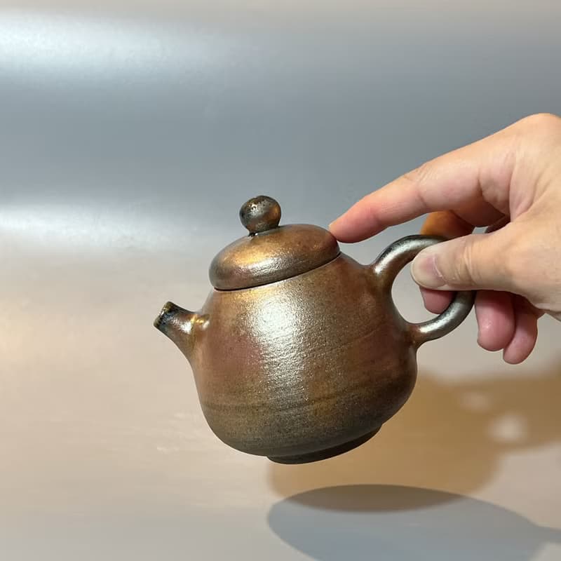 柴燒古樸茶壺 / 純陶土茶壺 / 小平凡手作