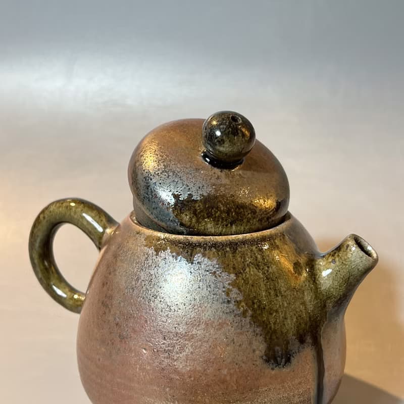 柴燒古樸茶壺 / 純陶土茶壺 / 小平凡手作