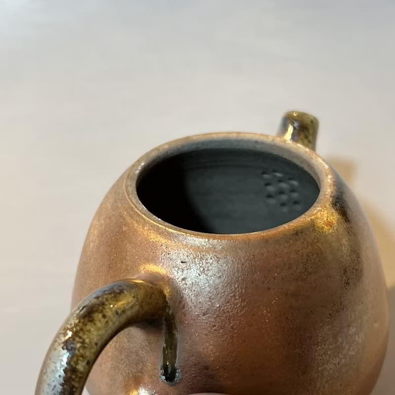柴燒古樸茶壺 / 純陶土茶壺 / 小平凡手作