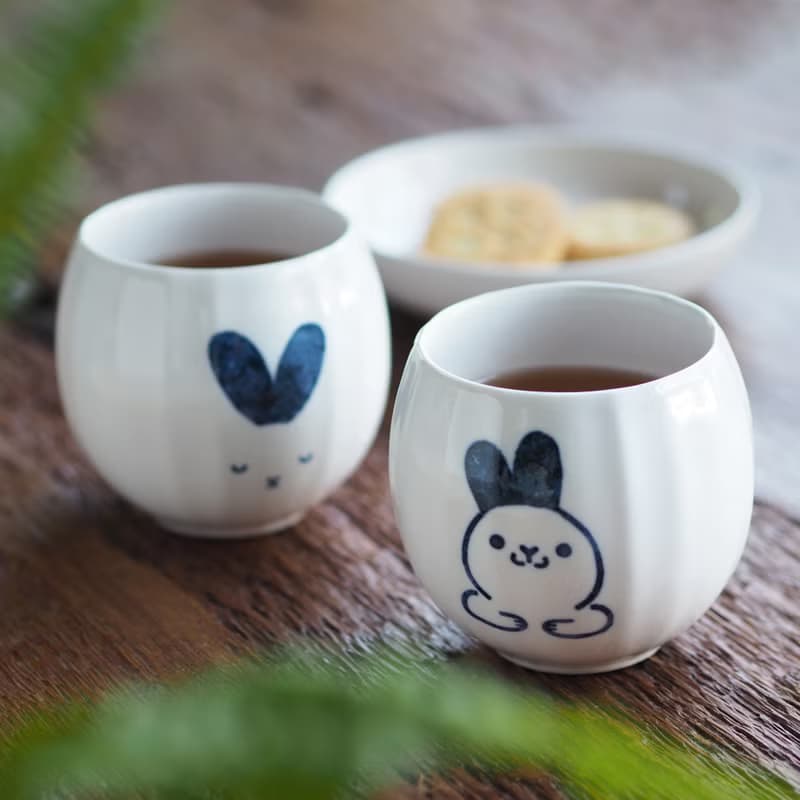 【中秋對杯款】月兔 玉兔 茶酒對杯 南瓜對杯