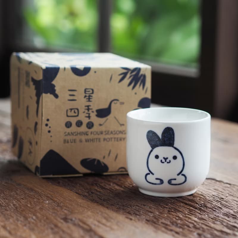 【中秋對杯款】月兔 玉兔 茶酒對杯 南瓜對杯