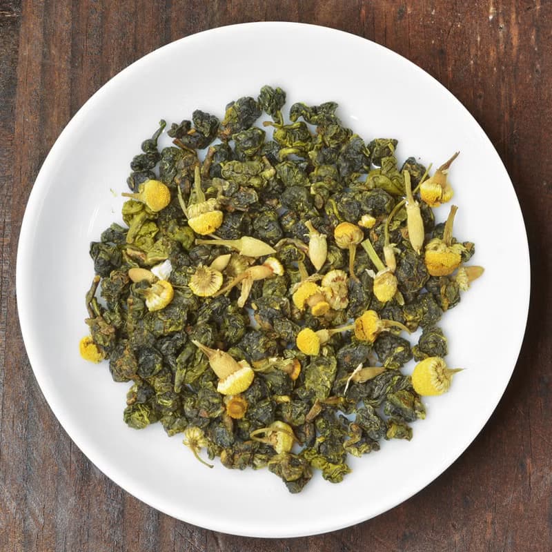 洋甘菊烏龍茶 - 天然窨花舒壓草本烏龍