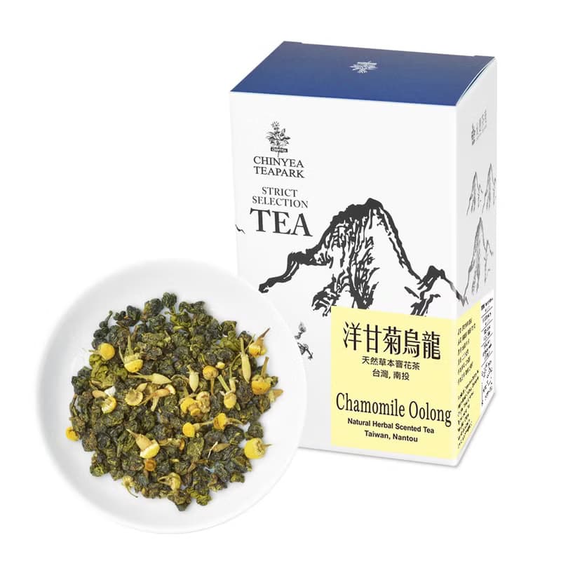 洋甘菊烏龍茶 - 天然窨花舒壓草本烏龍