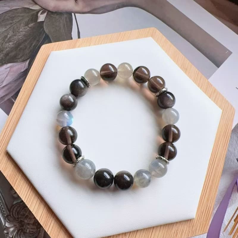 【極晝之眼】冰曜石 。銀曜石。灰月光石