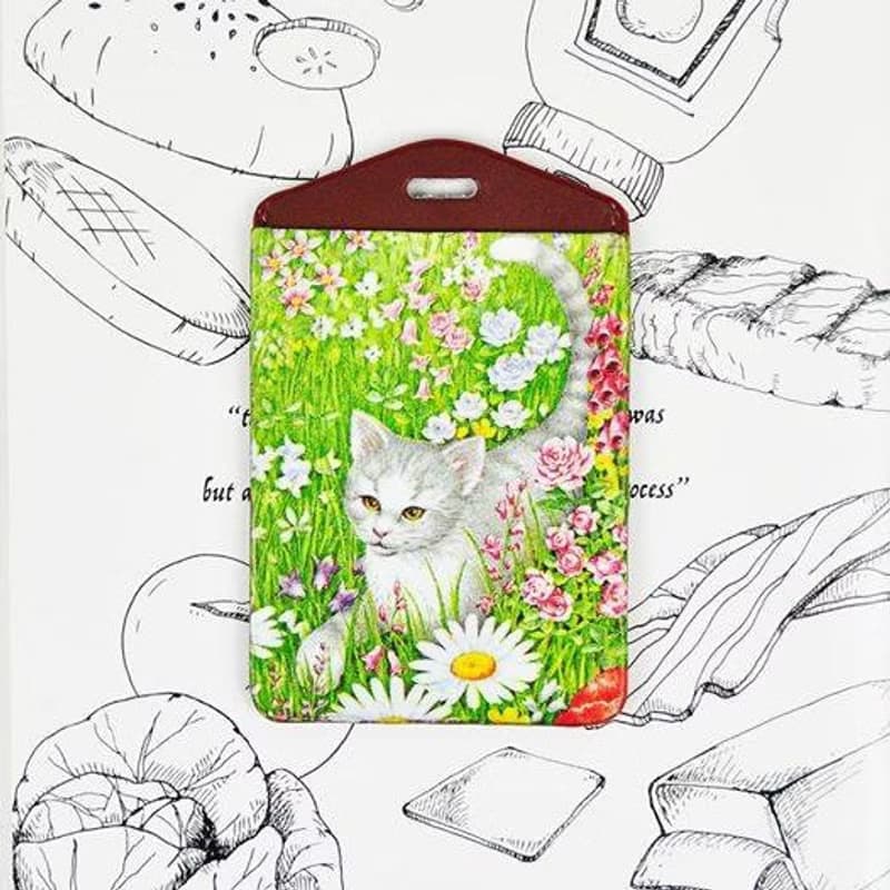 手作好禮 真皮卡套 票卡夾 證件套 識別證 (送掛繩) 聖誕交换禮物