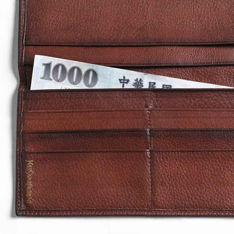 YSL 古董長夾 / 古董皮夾、古董錢包、古董精品、二手精品