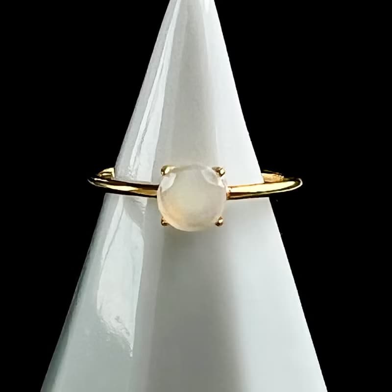 Natural Stone Ring Gift Box