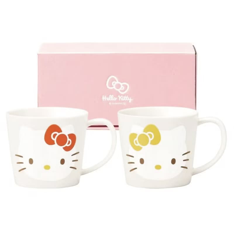 有田燒-三麗鷗Hello Kitty聯名馬克杯對杯組