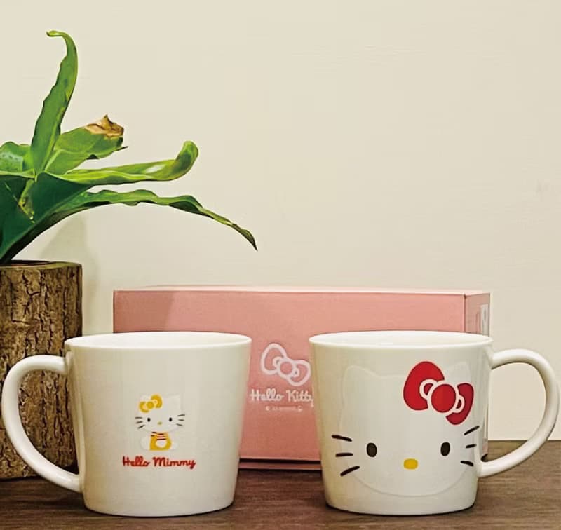 有田燒-三麗鷗Hello Kitty聯名馬克杯對杯組