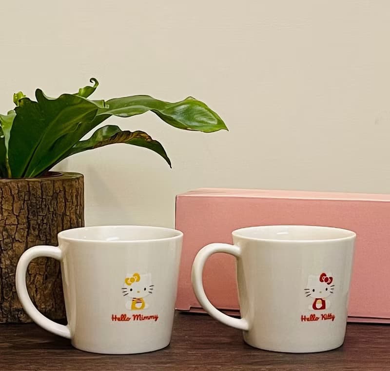 有田燒-三麗鷗Hello Kitty聯名馬克杯對杯組
