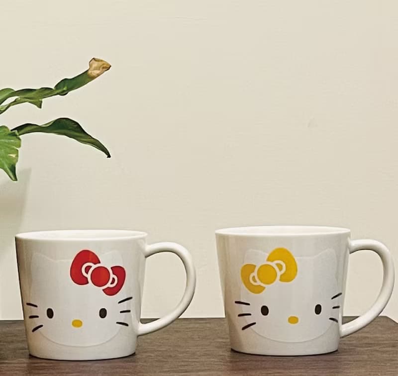 有田燒-三麗鷗Hello Kitty聯名馬克杯對杯組