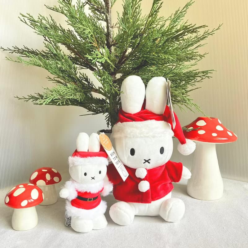 【預購】BON TON TOYS Miffy米菲兔填充玩偶-聖誕兔 23cm/33cm