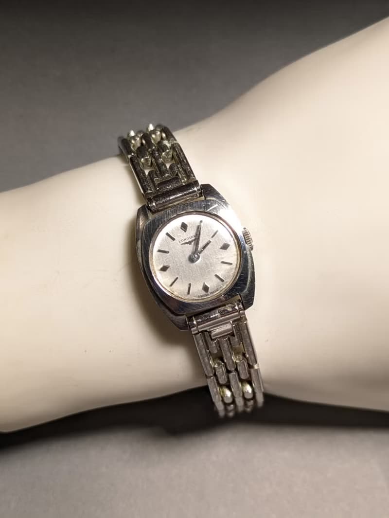 古董浪琴longines女仕錶 機械手上鍊機芯