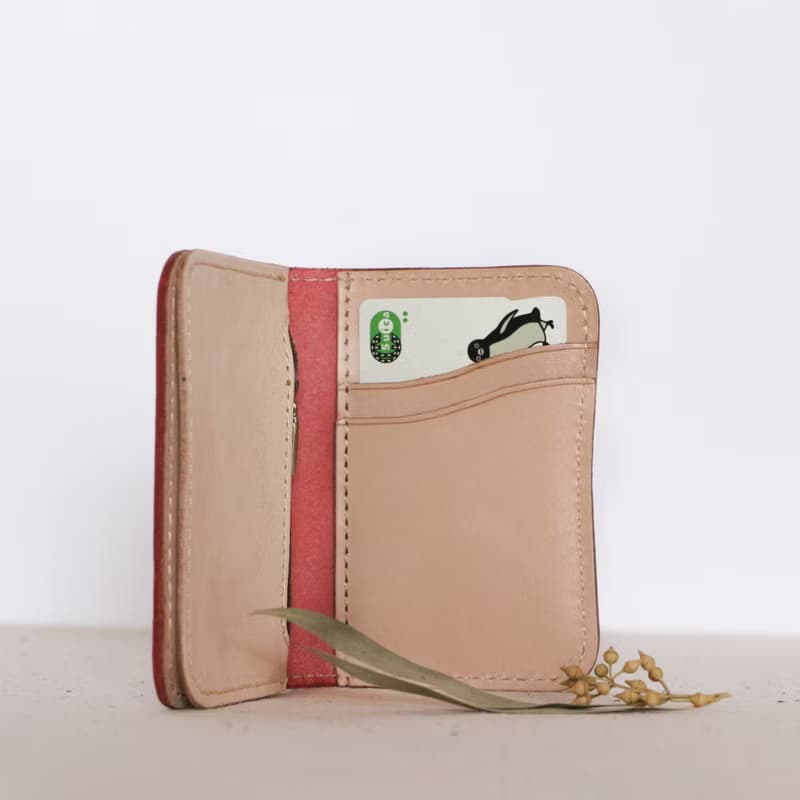 桜ピンク小銭入れカードケース