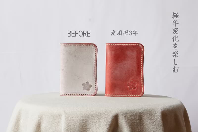 桜ピンク小銭入れカードケース