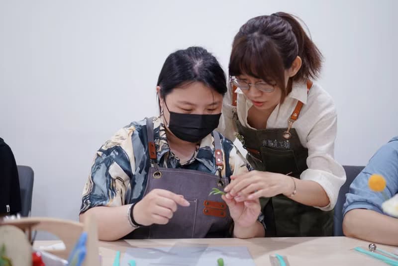 【體驗】【台南安平】間諜多肉植物兔兔盆【樹脂黏土手作體驗】