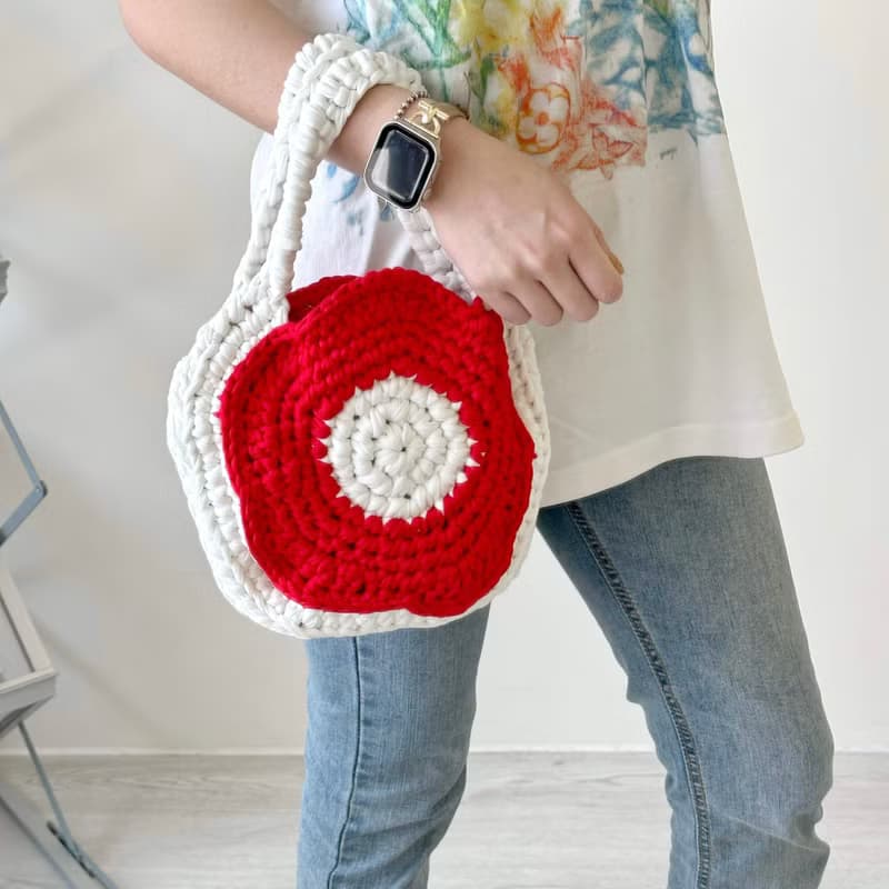花型手提包【Crochet bag】