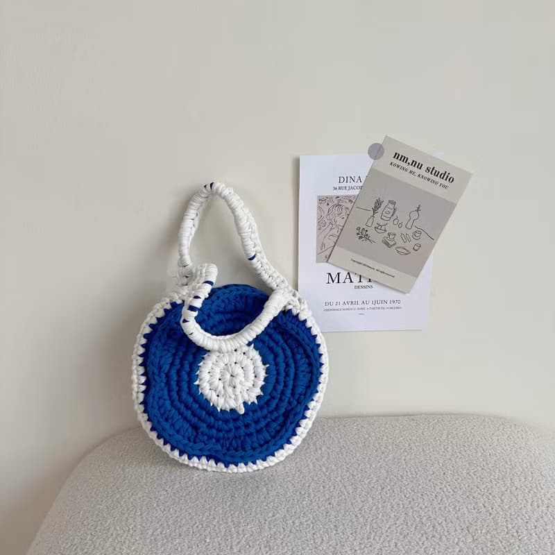 花型手提包【Crochet bag】