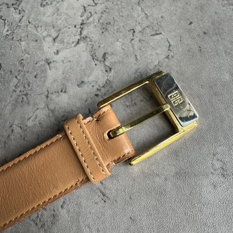 中古 Givenchy 紀梵希 幼腰帶 真皮皮帶 85cm