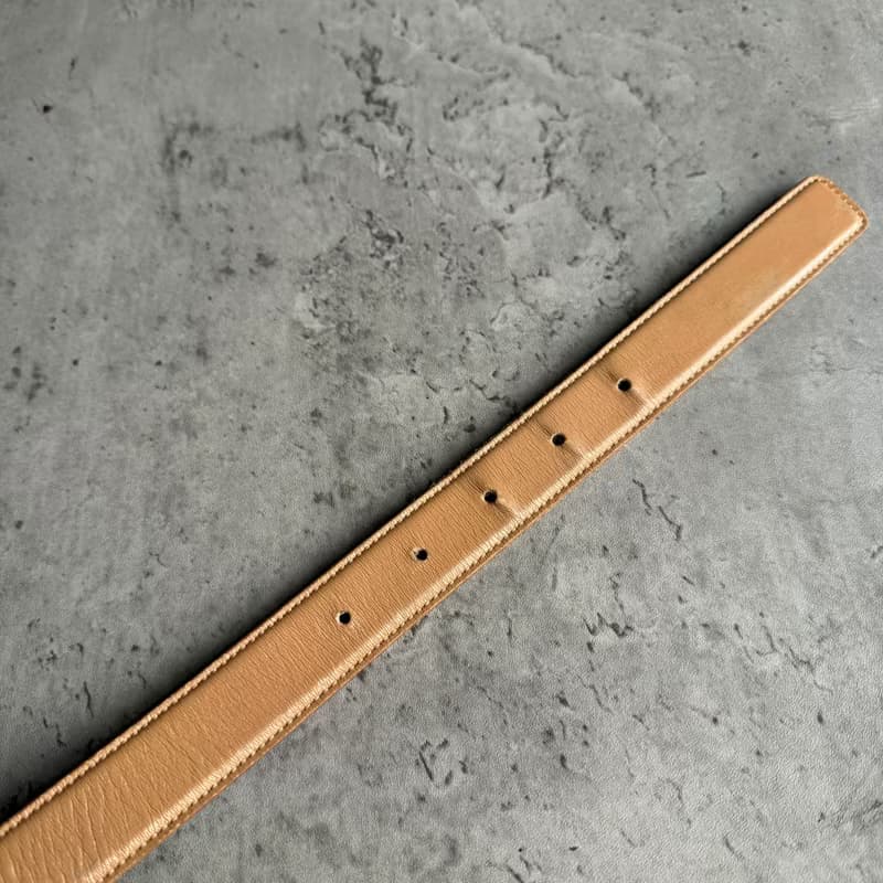 中古 Givenchy 紀梵希 幼腰帶 真皮皮帶 85cm