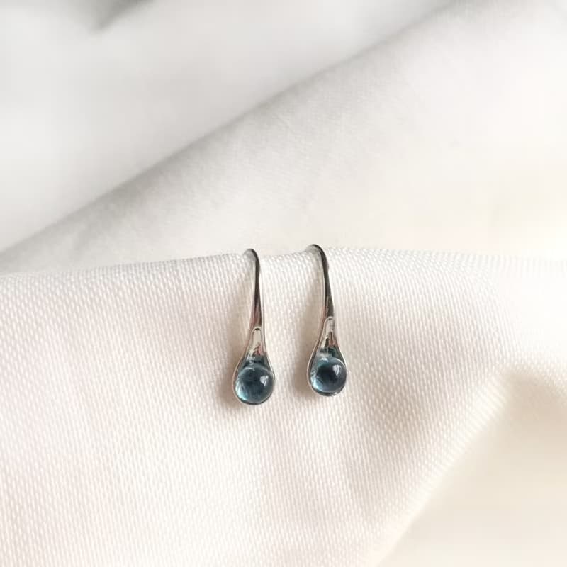 November Birthstone LondonBlueTopza Teardrop Earrings