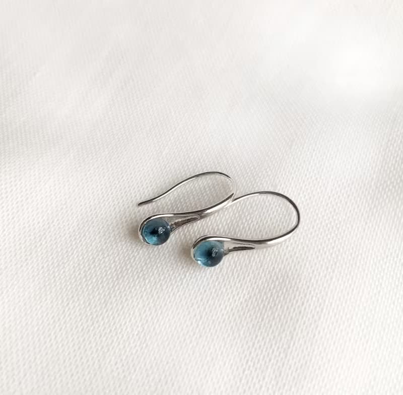 November Birthstone LondonBlueTopza Teardrop Earrings