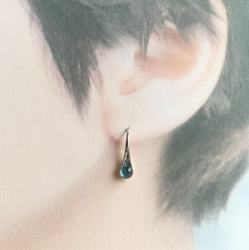 November Birthstone LondonBlueTopza Teardrop Earrings