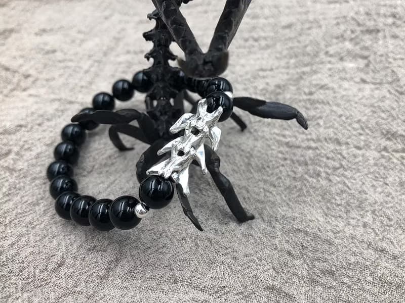 骸骨系列 - 貓尾骨串珠手鍊