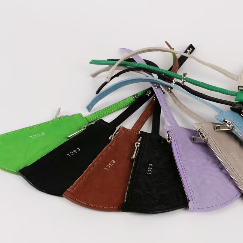 Half Moon Pouch(하프문파우치)Brown_Sheep Crinkle