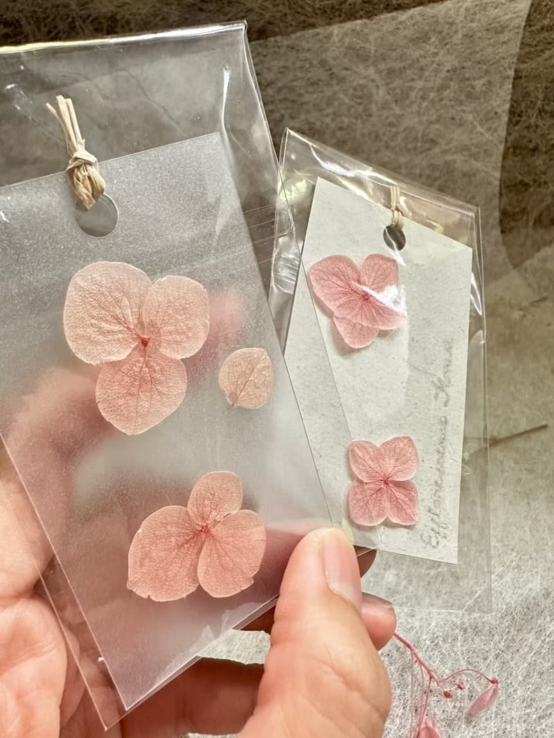 【設計師獨賣款】壓花書籤